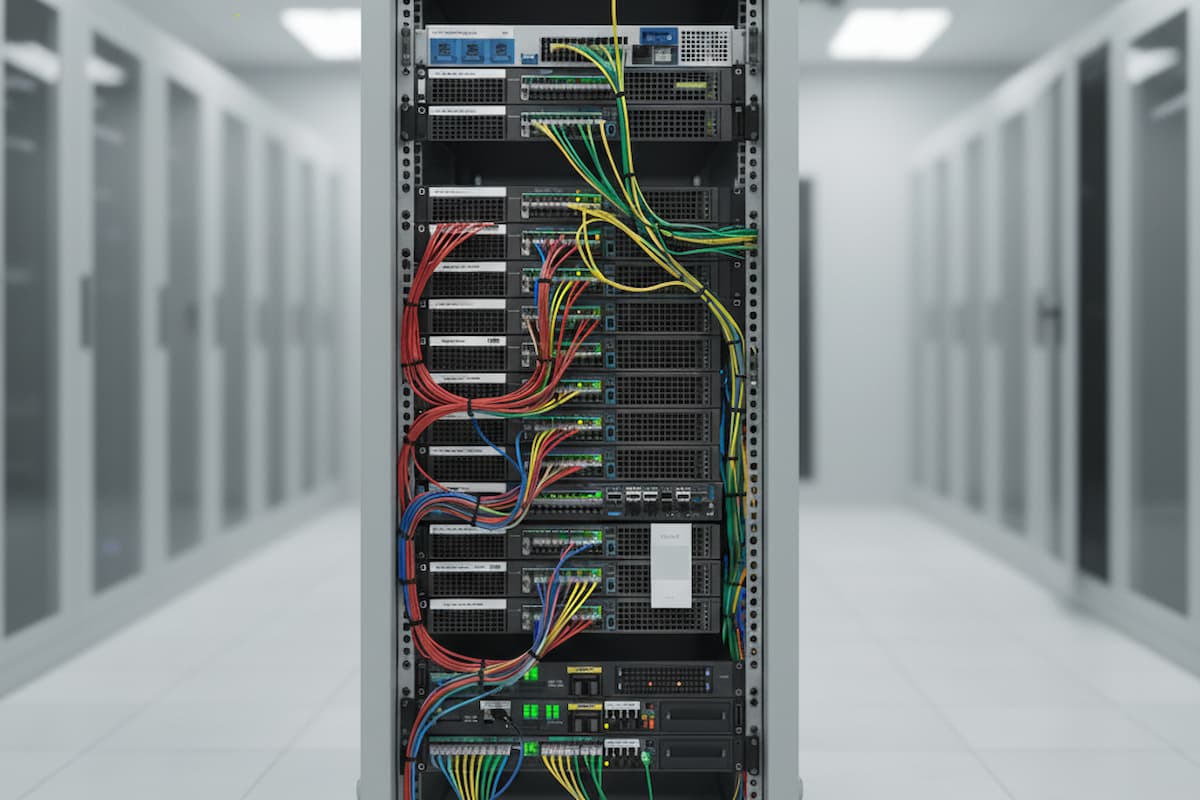 Diferencias entre PLC y DCS Un DCS dentro de una instalación eléctrica industrial.